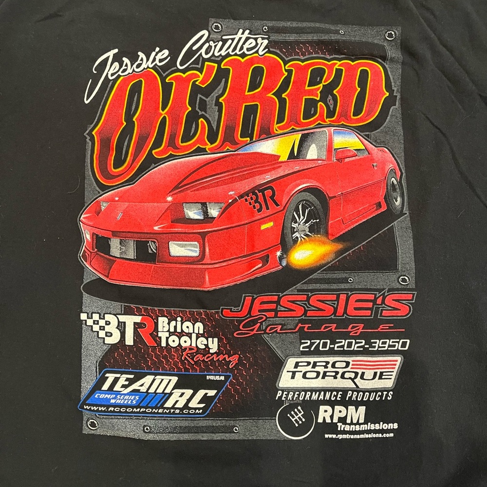 Retro “OL’ Red” Camaro graphic T